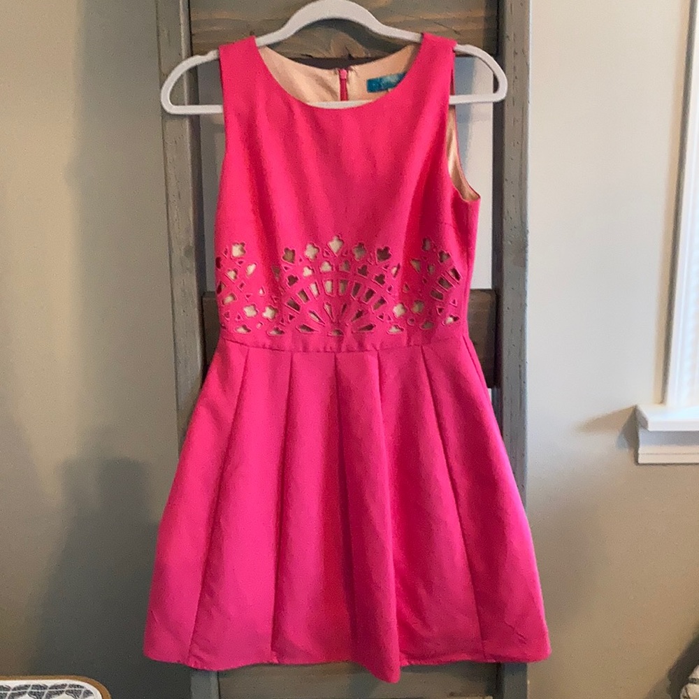 Francescas Hot Pink Dress